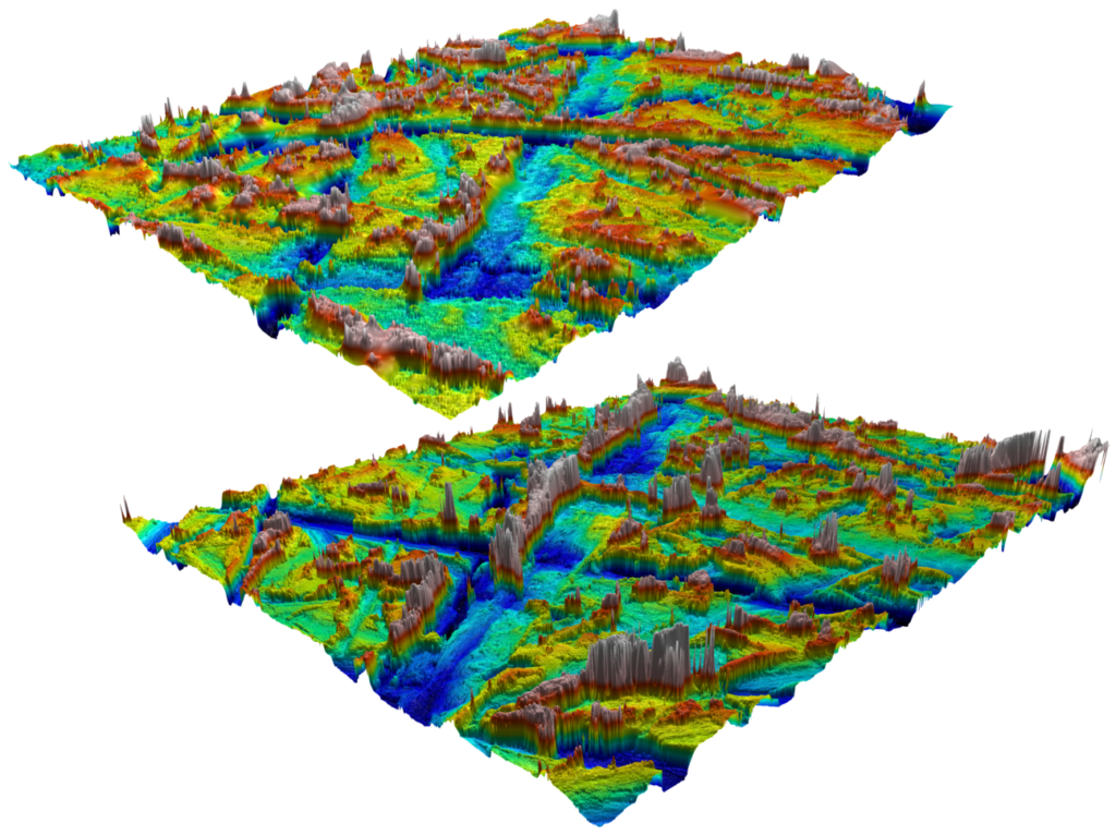Topographie haute résolution d'une pièce usée en polymère par Anscale - Comprendre vos produits à toutes les échelles d'application